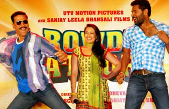 Prabhu Deva dance steps not easy, says Akshay